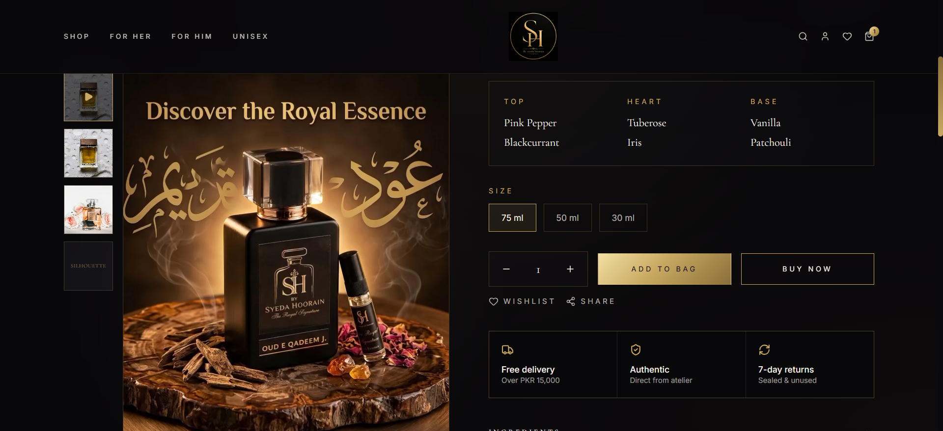 Perfumes Luxury